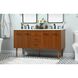 Cyrus 60 X 22 X 34 inch Teak Vanity Sink Set