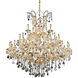 Maria Theresa 41 Light 52 inch Gold Foyer Ceiling Light in Clear, Royal Cut
