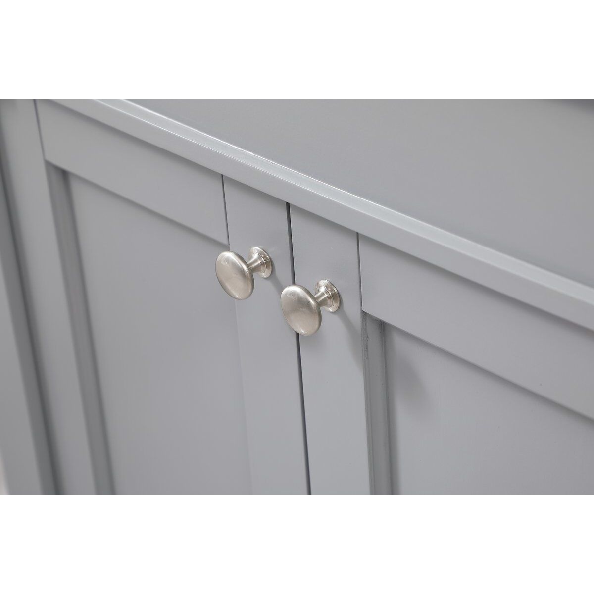 Bennett 60 X 21 X 35 inch Grey Vanity Sink Set