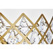Lyla 3 Light 13 inch Brass Flush Mount Ceiling Light