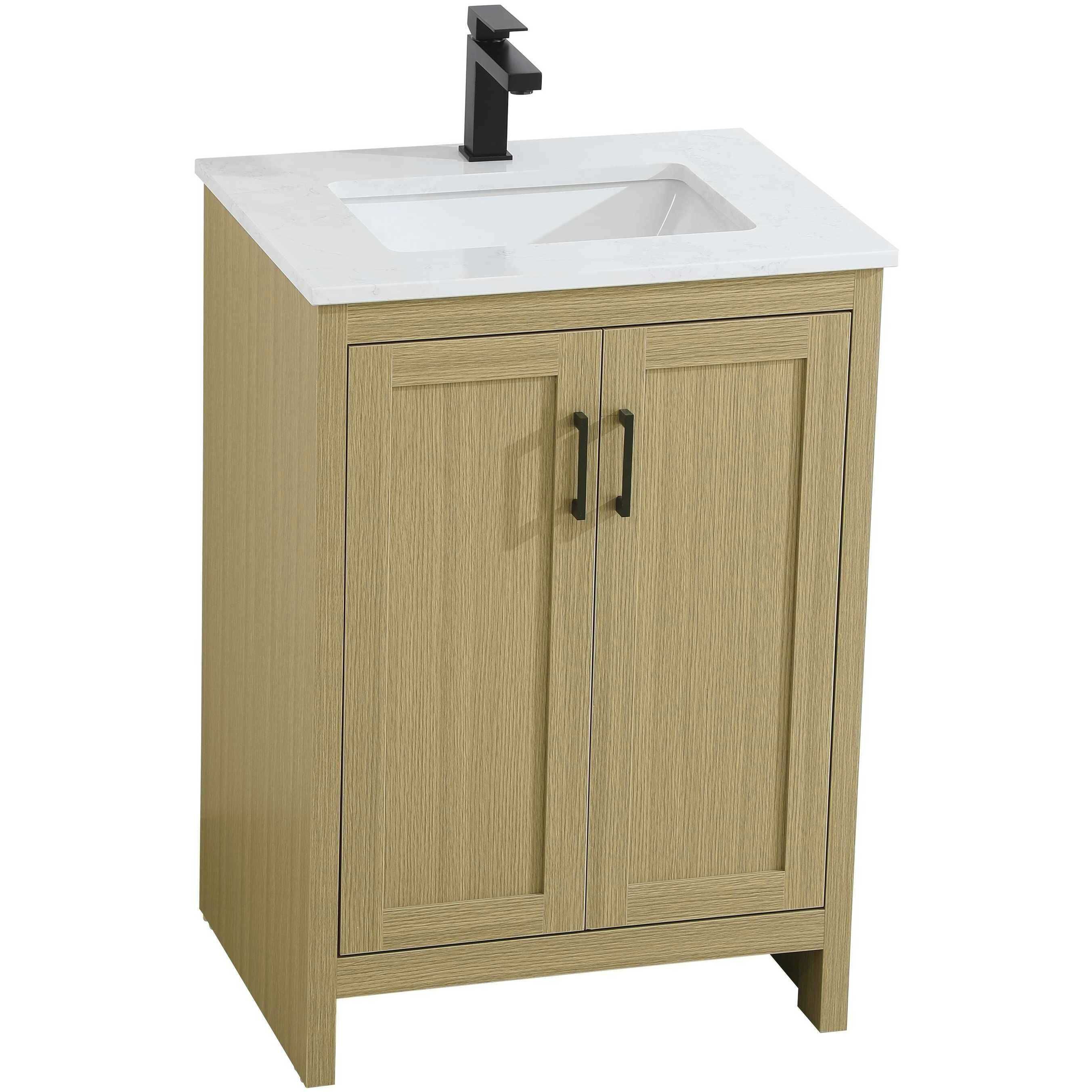 Finnley 24 X 34 inch Honey Brown Bathroom Vanity Cabinet