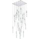Aurora 25 Light 36 inch Chrome Chandelier Ceiling Light