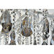 Maria Theresa 84 Light 96 inch Chrome Chandelier Ceiling Light in Silver Shade, Royal Cut 