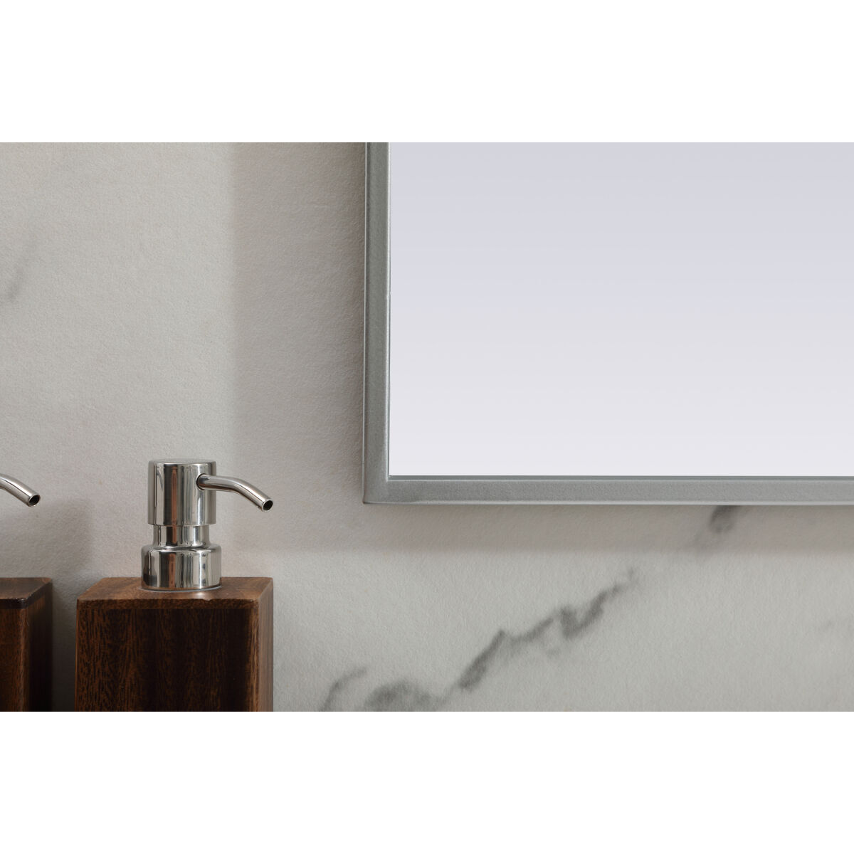 Blaire 42 X 34 inch Silver Mirror