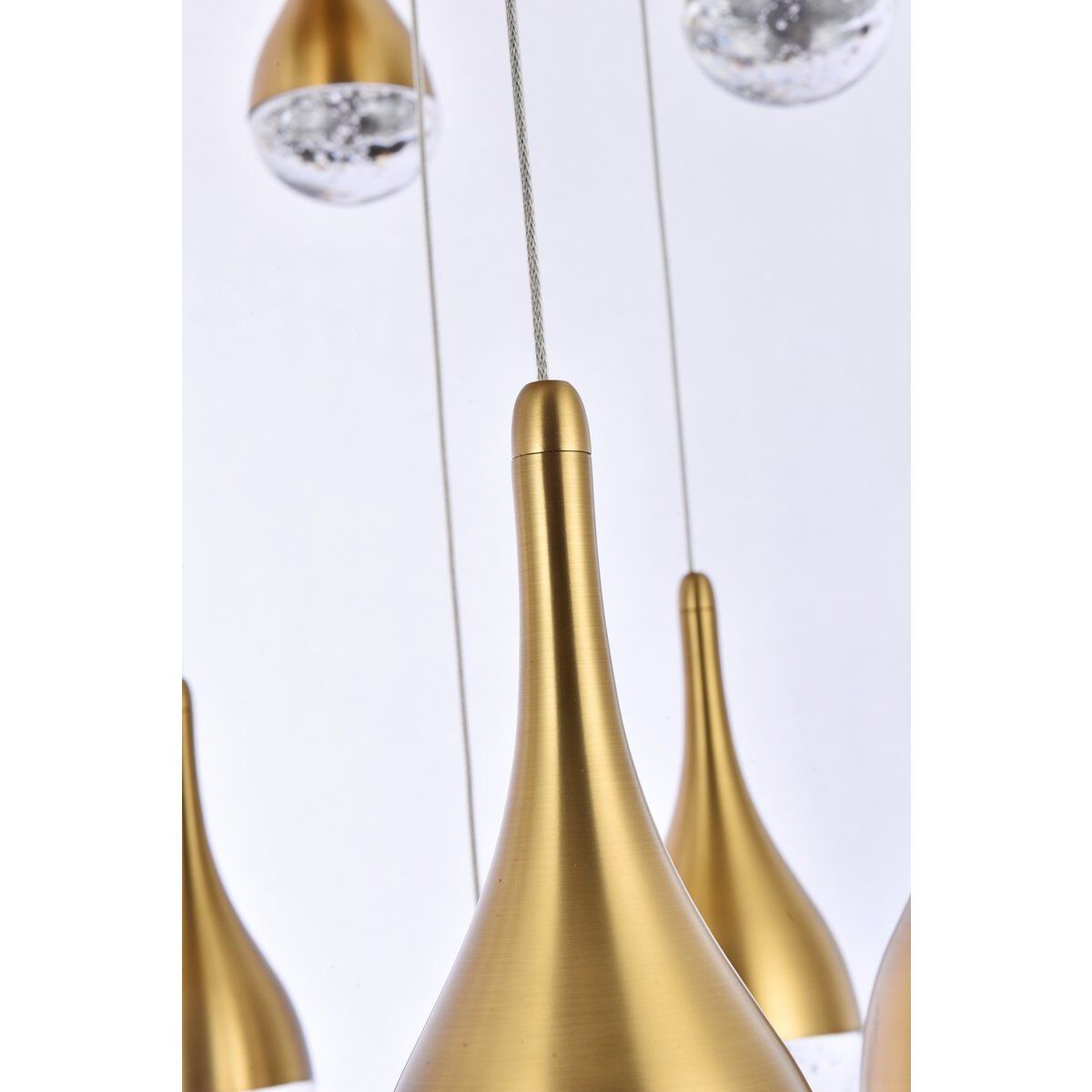 Amherst 25 Light 42 inch Satin Gold Chandelier Ceiling Light