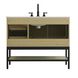 Lennox 42 X 34 inch Honey Brown Bathroom Vanity Cabinet