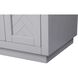 Chase 24 X 34 inch Grey Bathroom Vanity Cabinet