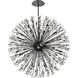 Vera 34 Light 50 inch Black Pendant Ceiling Light