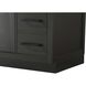 Alden 84 X 35 inch Mocha Brown Bathroom Vanity Cabinet