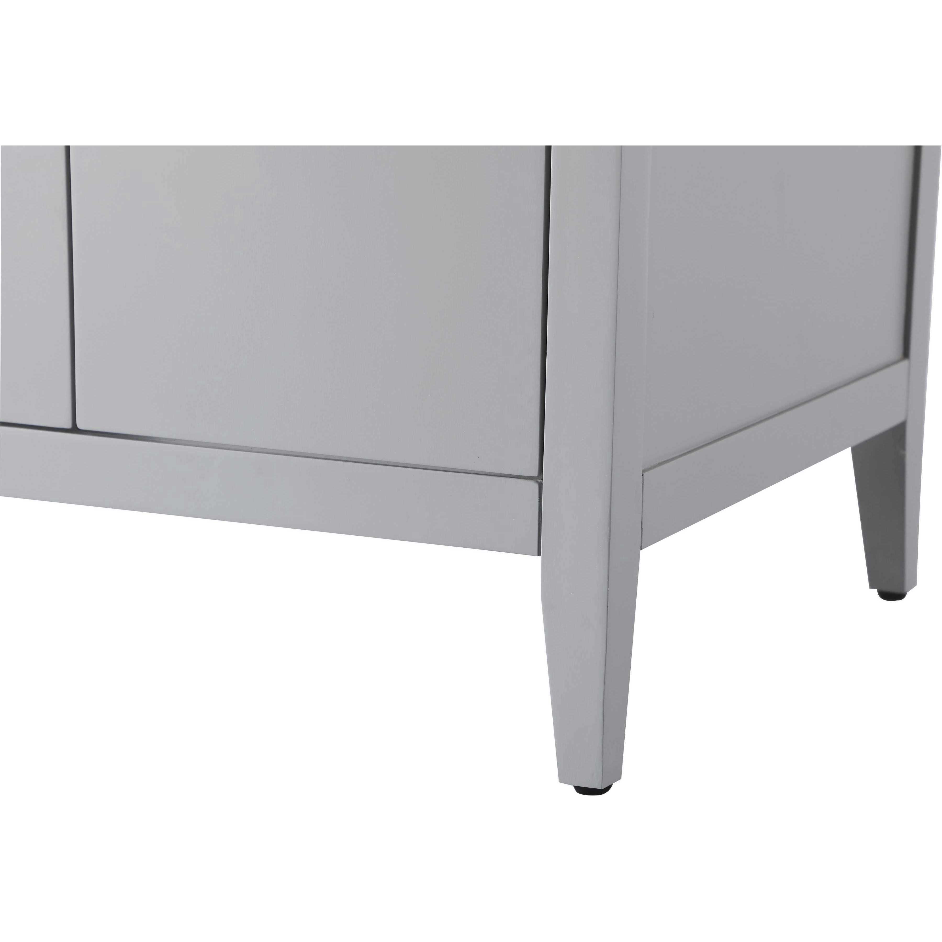 Millie 60 X 35 inch Grey Bathroom Vanity Cabinet
