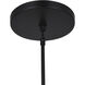 Vera 100 Light 25.5 inch Black Chandelier Ceiling Light