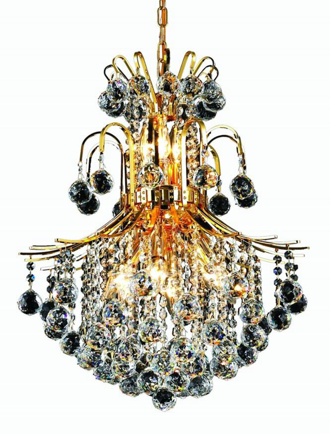 Toureg 11 Light 22 inch Gold Dining Chandelier Ceiling Light in Royal Cut