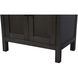 Alina Chocolate Oak Bathroom Storage Cabinet