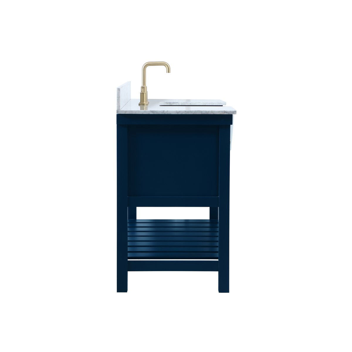 Clement 48 X 22 X 34.13 inch Blue Bathroom Vanity Cabinet