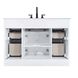 Alden 48 X 35 inch White Bathroom Vanity Cabinet