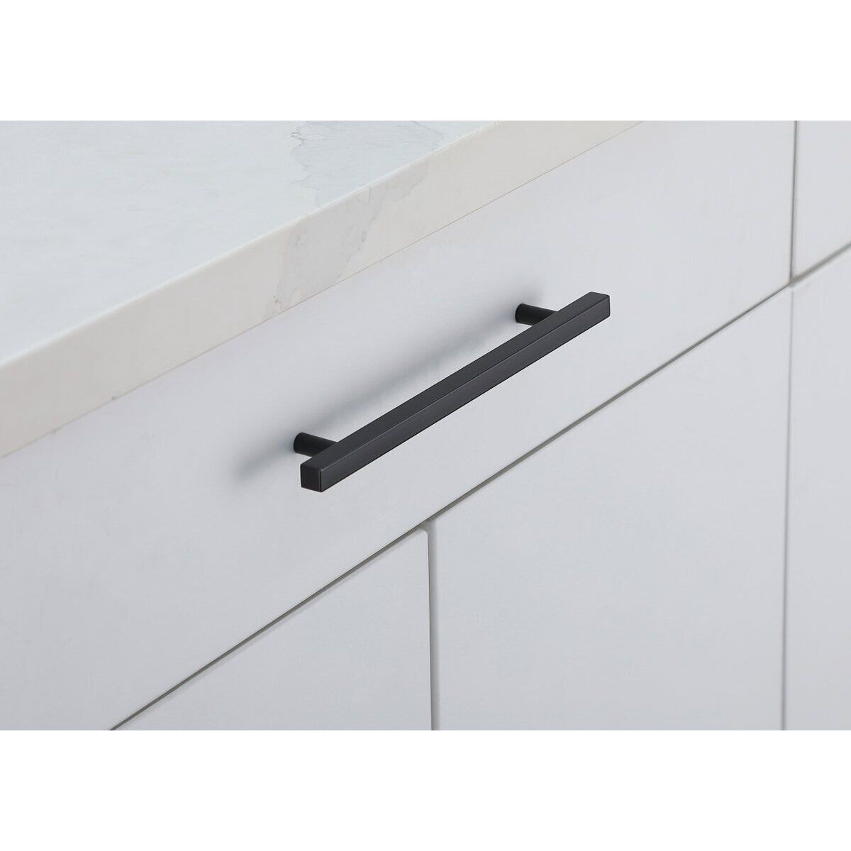 Dior Matte Black Hardware Drawer Pull, Set of 10