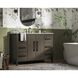 Millie 48 X 35 inch Mocha Brown Bathroom Vanity Cabinet