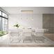 Eren 3 Light 28 inch Gold Linear Pendant Ceiling Light