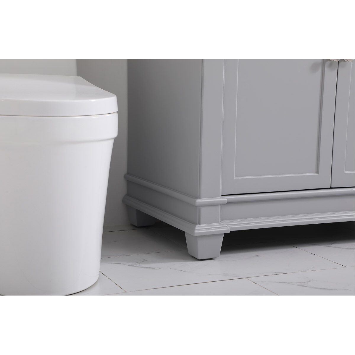 Wesley 42 X 22 X 35 inch Grey Vanity Sink Set