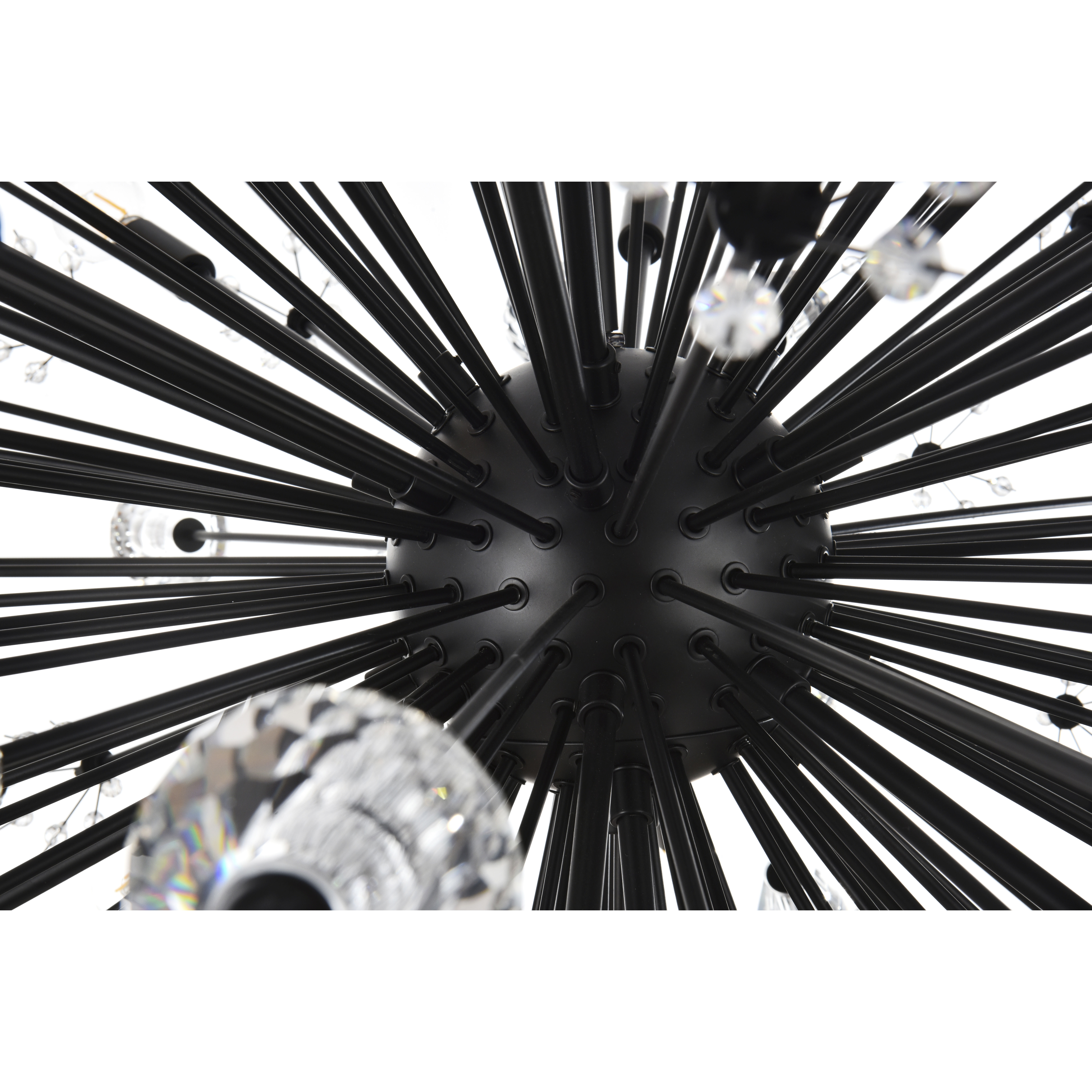 Vera 24 Light 38 inch Black Pendant Ceiling Light