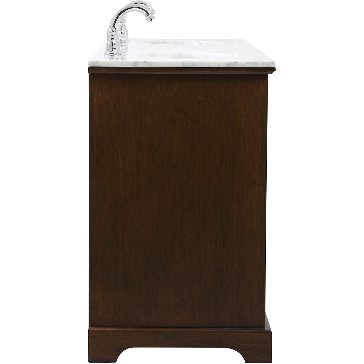 Americana 72 X 21.5 X 35 inch Teak Vanity Sink Set