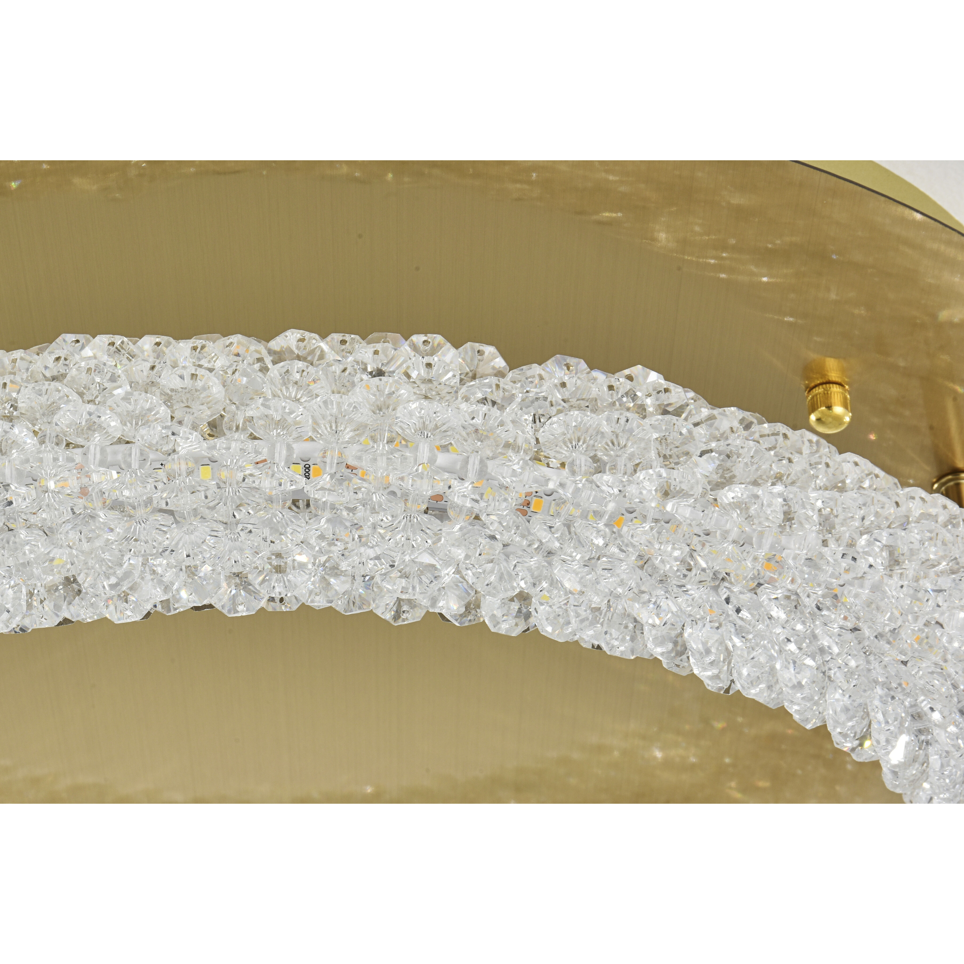 Bowen 1 Light 18 inch Satin Gold Flush Mount Ceiling Light