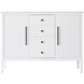 Blakely 48 X 34 inch White Bathroom Vanity Cabinet