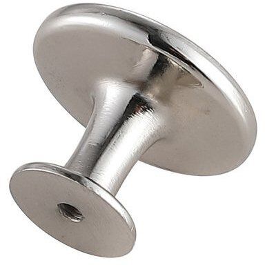 Logyn Brushed Nickel Hardware Cabinet Knob, Set of 10