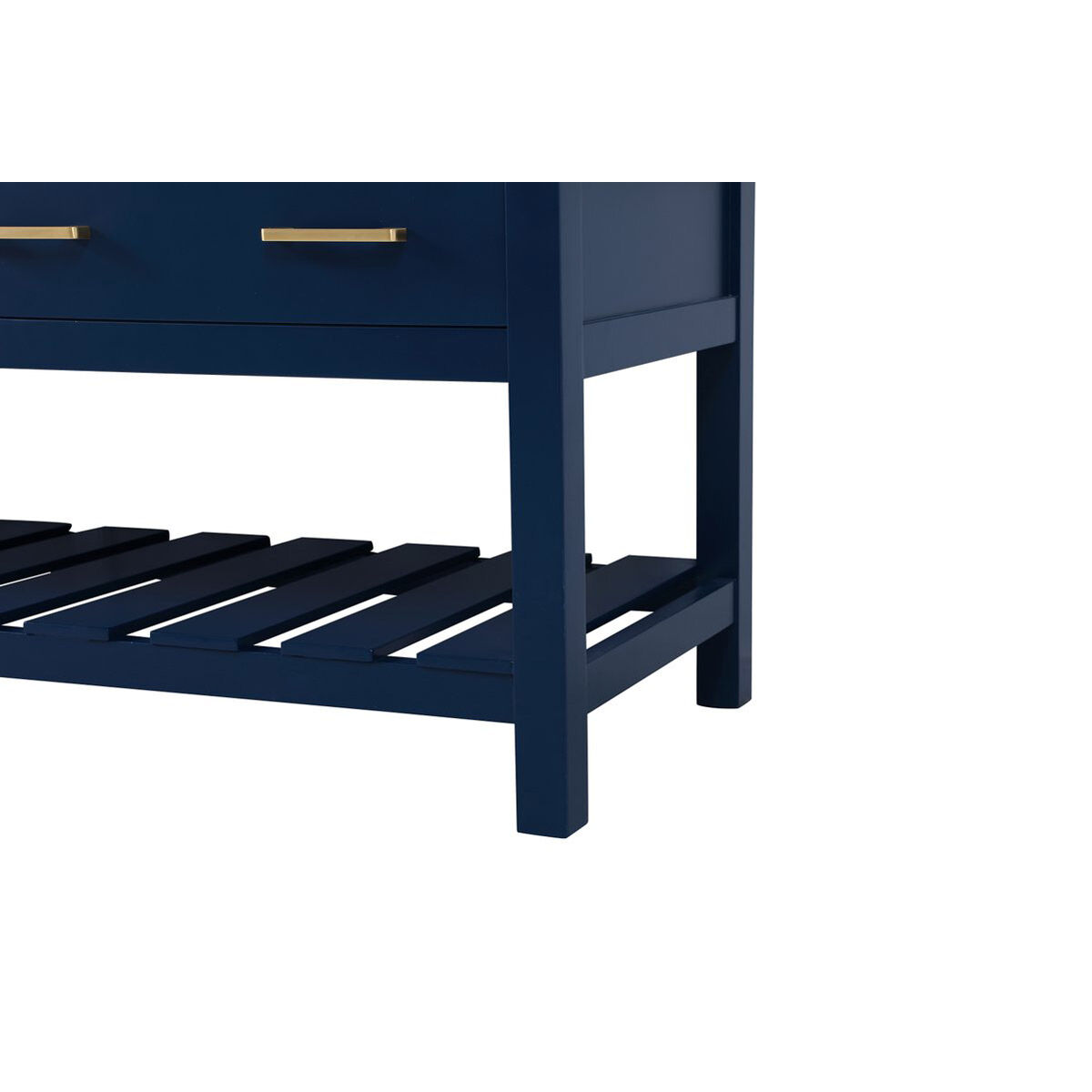 Clement 72 X 22 X 34 inch Blue Bathroom Vanity Cabinet