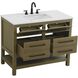 Karson 42 X 34 inch Chestnut Brown Bathroom Vanity Cabinet in Not Included