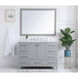 Irene 48 X 22 X 34 inch Gray Vanity Sink Set