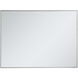 Monet 40 X 30 inch Silver Wall Mirror