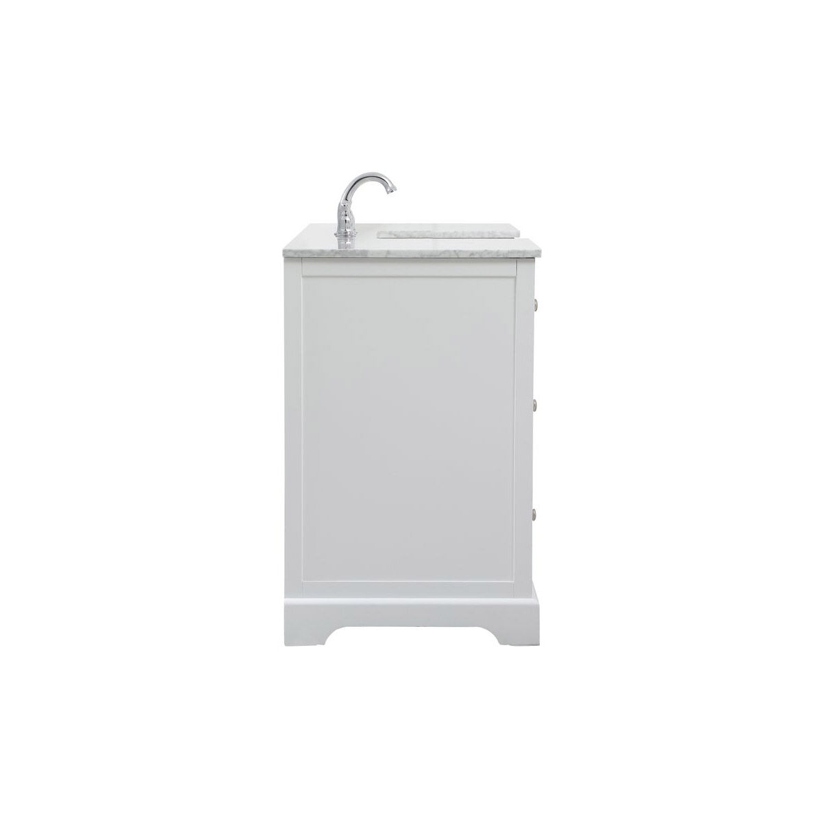 Franklin 60 X 22 X 35 inch White Bathroom Vanity Cabinet