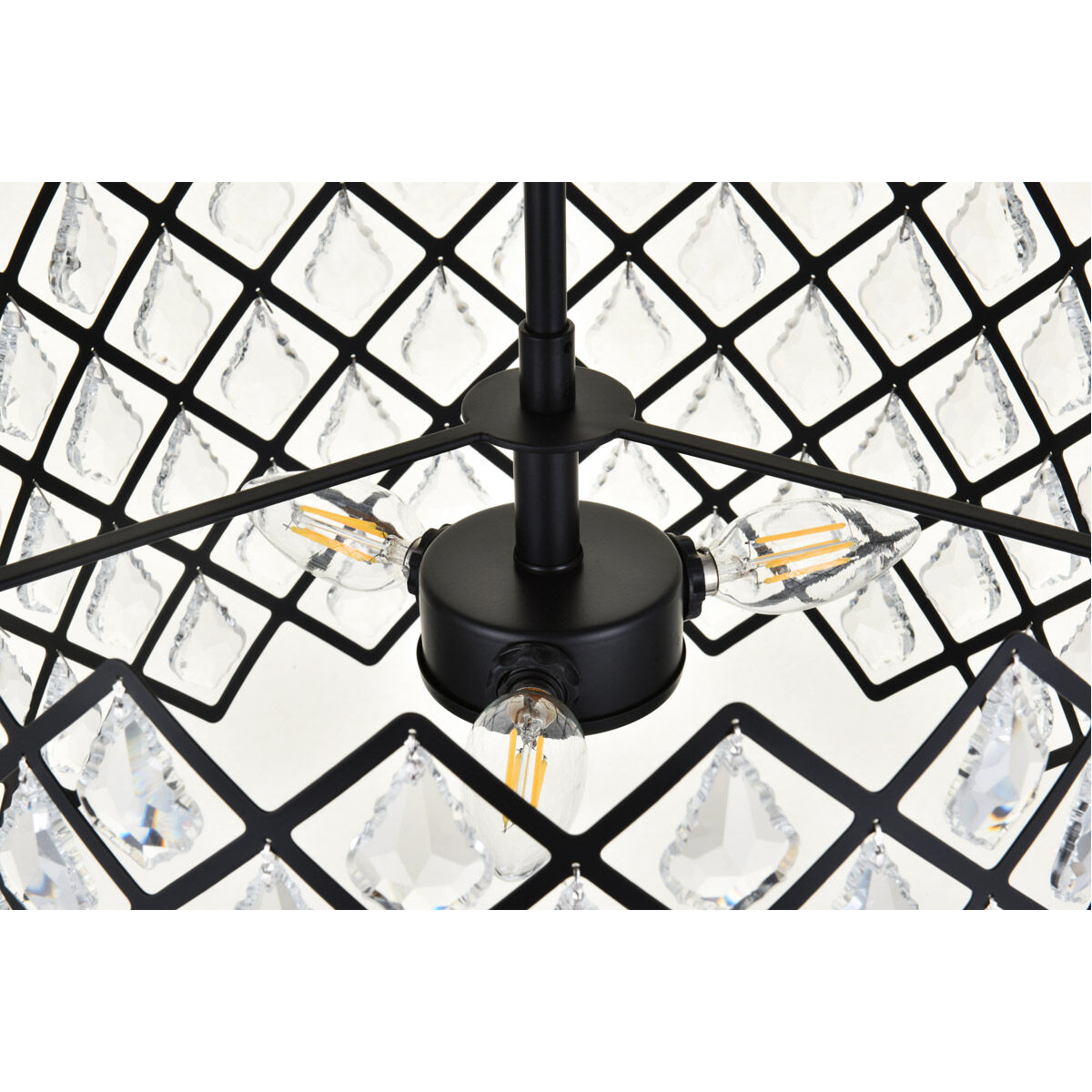 Lyla 3 Light 16 inch Black Pendant Ceiling Light