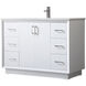 Hayes 48 X 22 X 35 inch White Vanity Sink Set