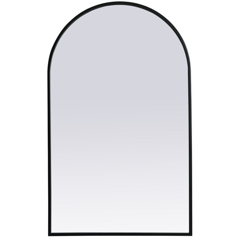 Ayra 36 X 22 inch Black Mirror