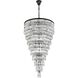 Josephine 61 Light 41 inch Black Chandelier Ceiling Light