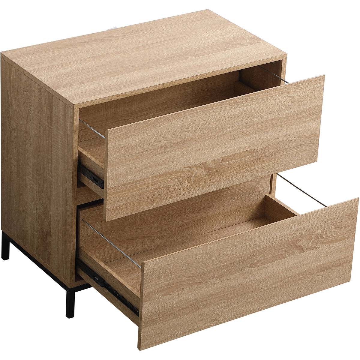 Emerson Mango Wood File Cabinet