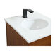 Eugene 19 X 18 X 33.5 inch Teak Vanity Sink Set