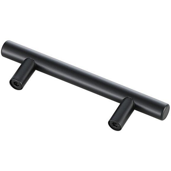 Quinn Matte Black Hardware Drawer Pull, Set of 10