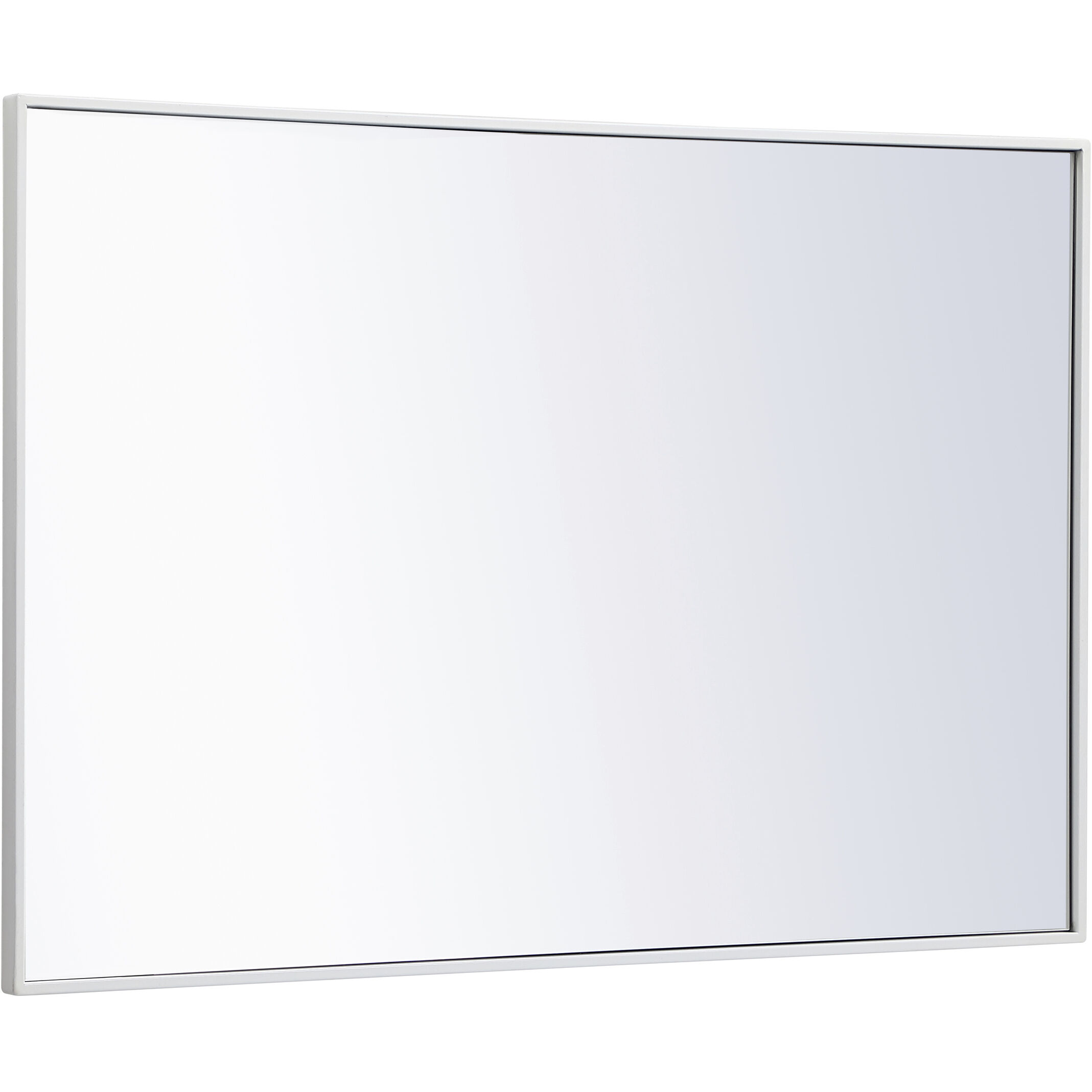 Monet 42 X 28 inch White Wall Mirror