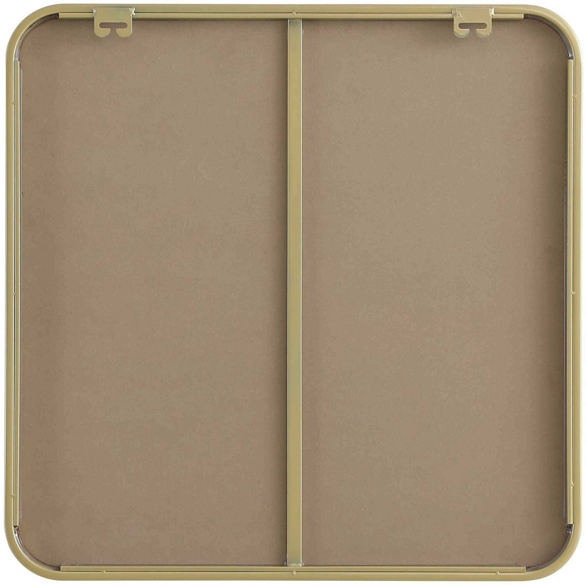 Remy 24 X 24 inch Brass Mirror