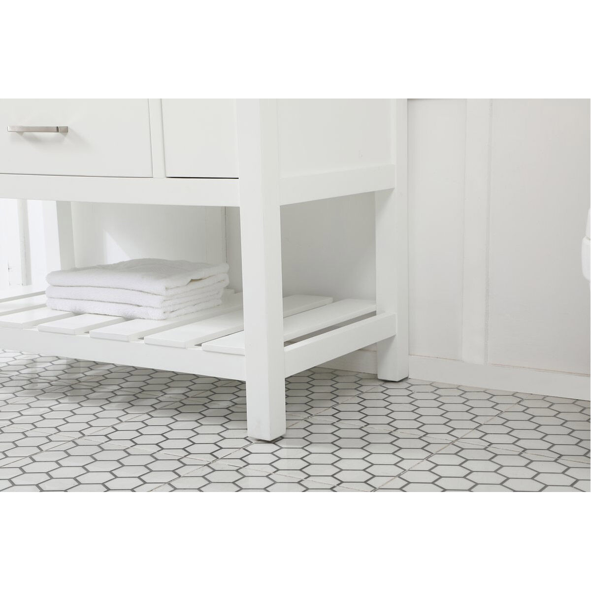 Clement 42 X 22 X 34 inch White Bathroom Vanity Cabinet