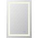 Riven 36 X 24 inch White LED Mirror