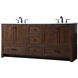 Soma 72 X 19 X 34 inch Expresso Vanity Sink Set