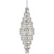 Adaline 41 Light 30 inch Chrome Chandelier Ceiling Light