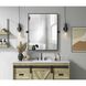 Amoura 30 X 24 inch Black Mirror