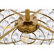 Emilia 5 Light 18 inch Brass Pendant Ceiling Light
