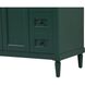 Bennett 48 X 21 X 35 inch Green Vanity Sink Set