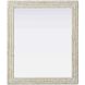 Marlowe 42 X 36 inch Linen White Mirror